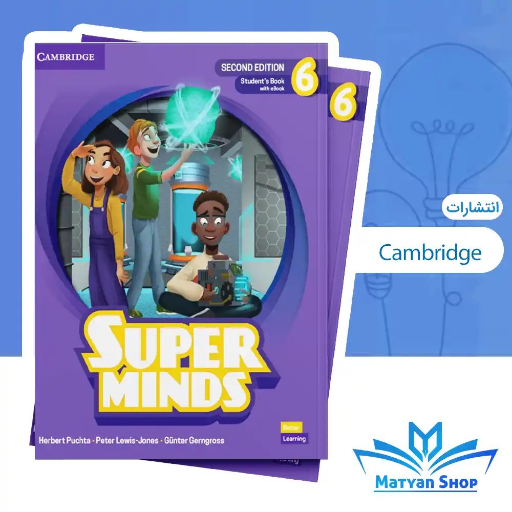 کتاب زبان Super Minds 6 Second Edition