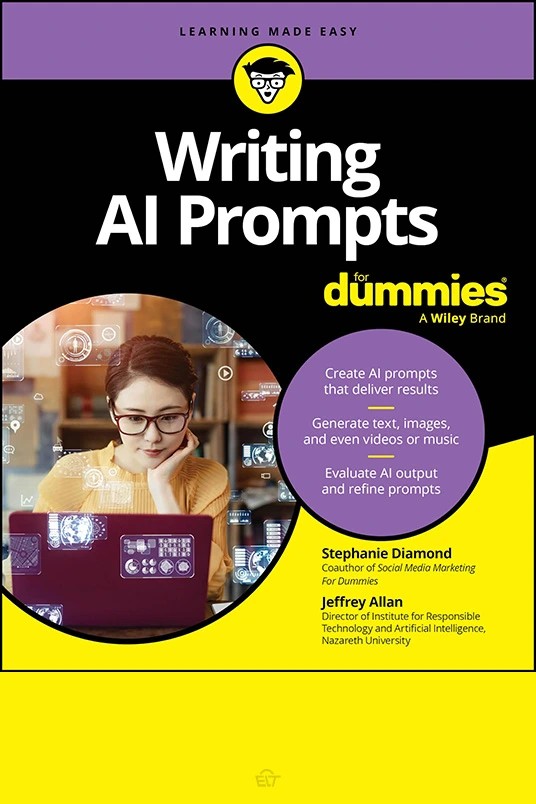دانلود رایگان کتاب Writing AI Prompts For Dummies