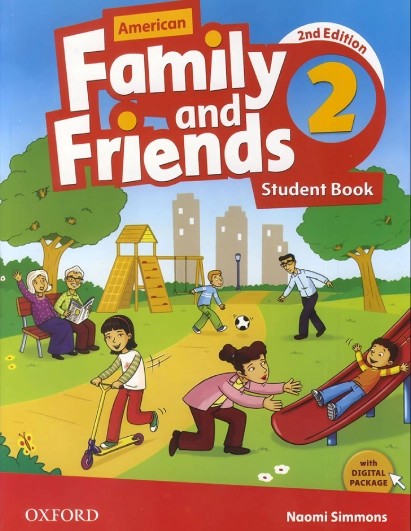 کتاب American Family and Friends 2 Second Edition + کتاب کار