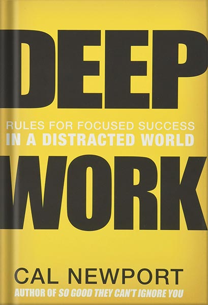 دانلود کتاب فارسی Deep Work: Rules for Focused Success in a Distracted World by Cal Newport