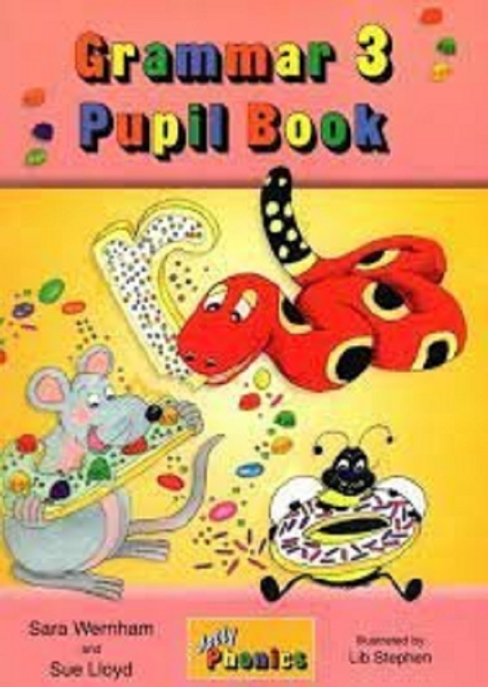کتاب جولی فونیکس 3 گرامر Jolly Phonics Grammar 3 Pupils Book