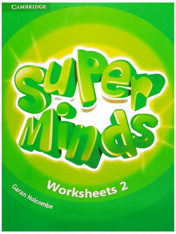 کتاب زبان ورکشیت سوپرمایندز Super Minds Worksheet 2