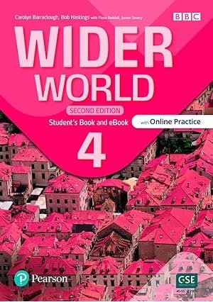 کتاب وایدر ورد ویرایش دوم Wider World 4 Student s Book & eBook second edition
