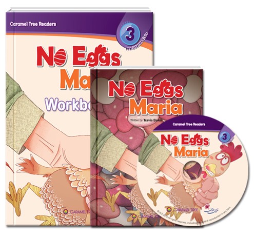 کتاب نو اگز ماریا No Eggs Maria- Level 3