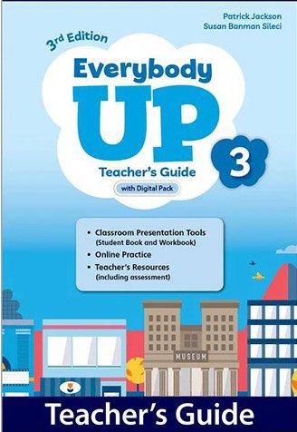 کتاب معلم اوری بادی آپ Everybody Up 3 Teacher’s Book 3rd