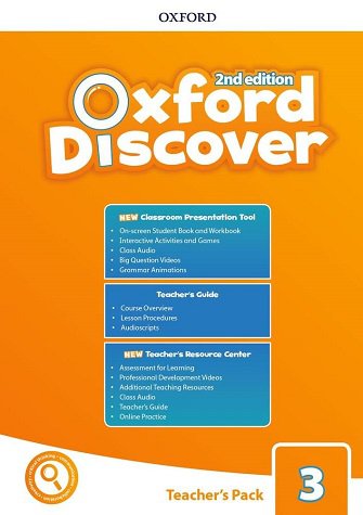 کتاب معلم آکسفورد دیسکاور Oxford Discover 3 Teachers Book 2nd Edition