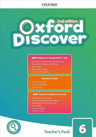 کتاب معلم آکسفورد دیسکاور Oxford Discover 6 Teachers Book 2nd Edition