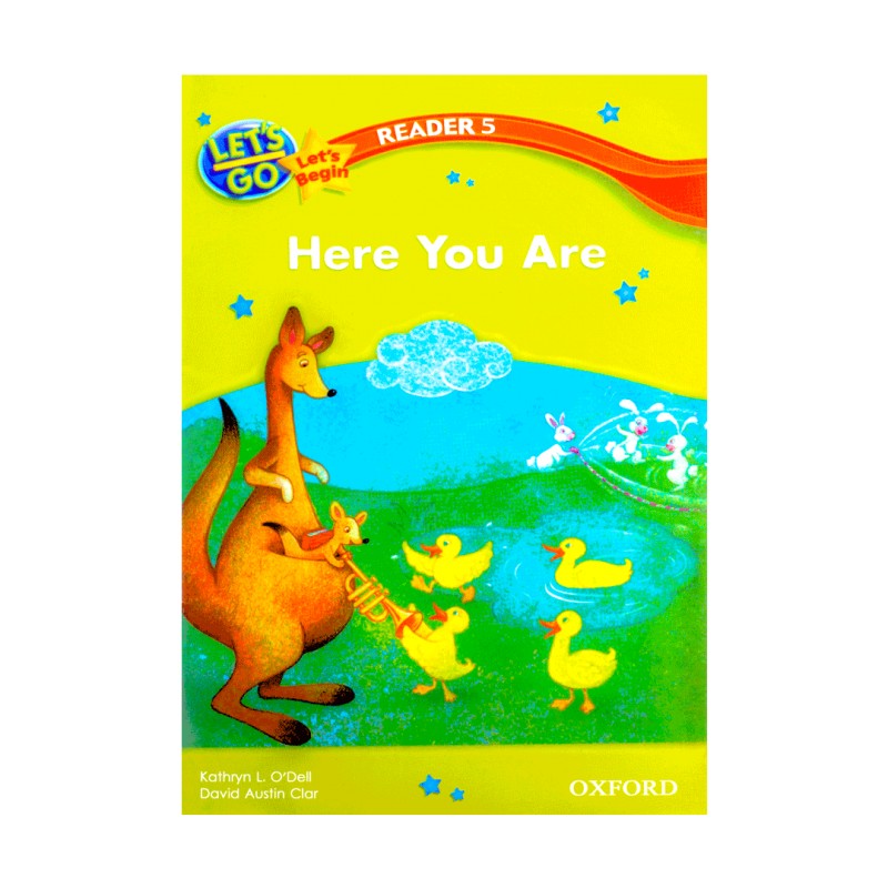 کتاب لتس گو بیگین ریدرز هر یو آر Lets Go Begin Readers Here You Are