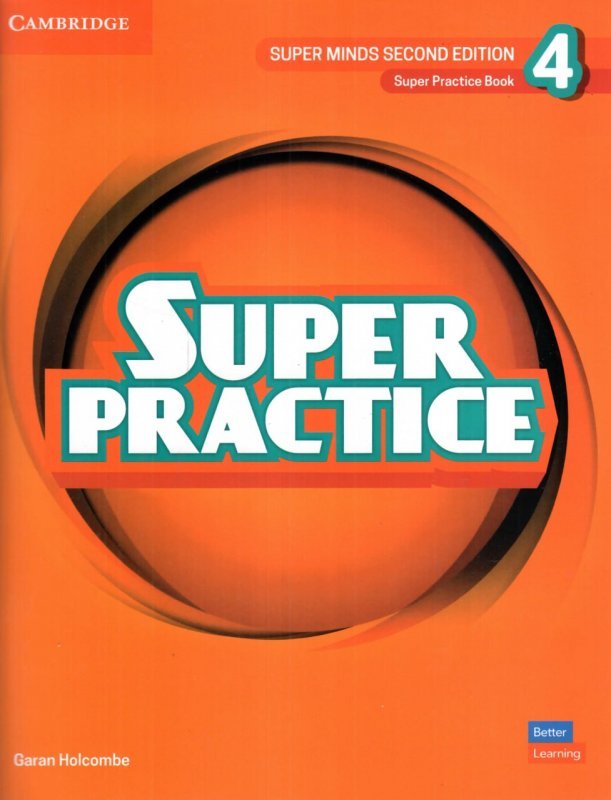 کتاب سوپر پرکتیس چهار ویرایش دوم Super Minds Level 4 Super Practice Book