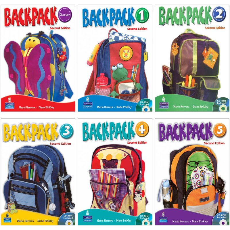 کتاب زبان مجموعه 6 جلدی بک پک Backpack