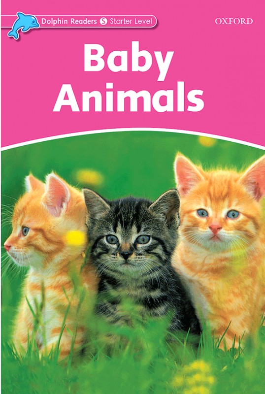 کتاب زبان دلفین ریدرز استارتر بچه حیوانات Dolphin Readers Starter Baby Animals