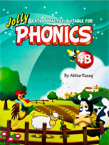 کتاب زبان اکسترا پرکتیس سوتبل فور فونیکس Extra Practice Suitable for Phonics 4B
