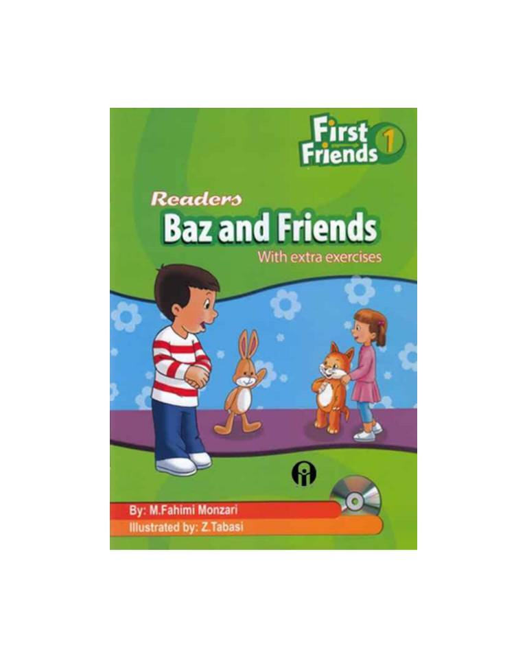 کتاب داستان فرست فرندز باز و دوستان First Friends 1 Readers Baz And Friends