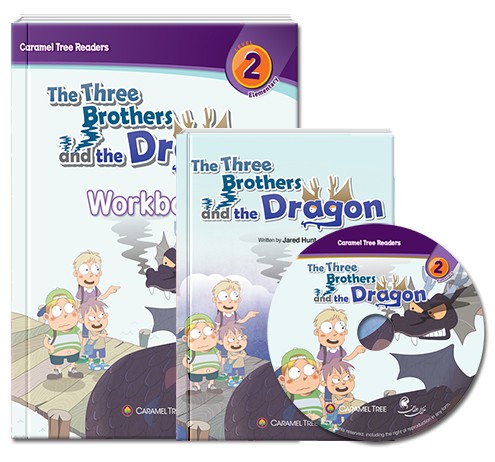 کتاب د تری برادرز اند د دراگون The Three Brothers and the dragon Level 2