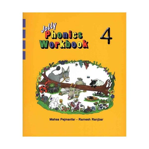 کتاب جولی فونیکس Jolly Phonics Workbook 4 اثر پژمانفر – رنجبر
