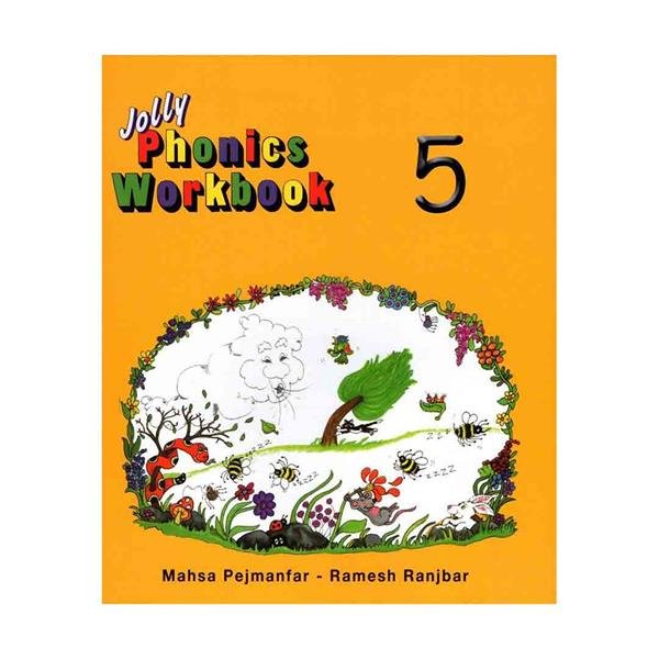 کتاب جولی فونیکس Jolly Phonics Workbook 5 اثر پژمانفر – رنجبر