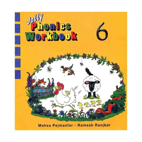 کتاب جولی فونیکس Jolly Phonics Workbook 6 اثر پژمانفر – رنجبر
