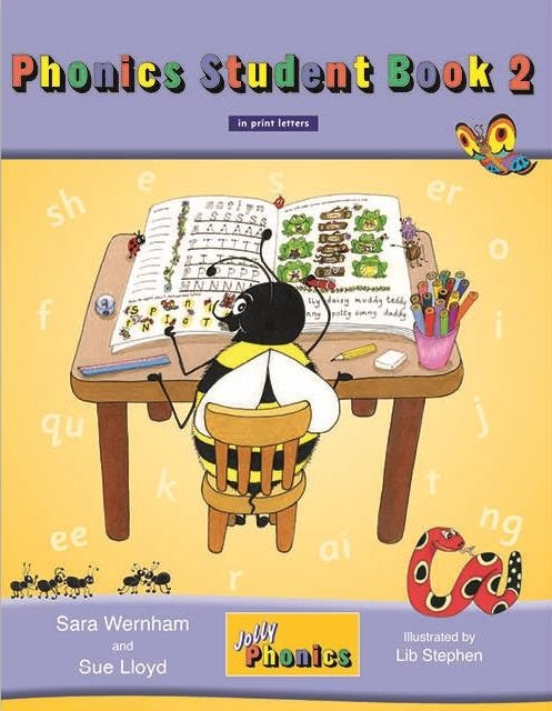 کتاب جولی فونیکس Jolly Phonics 2