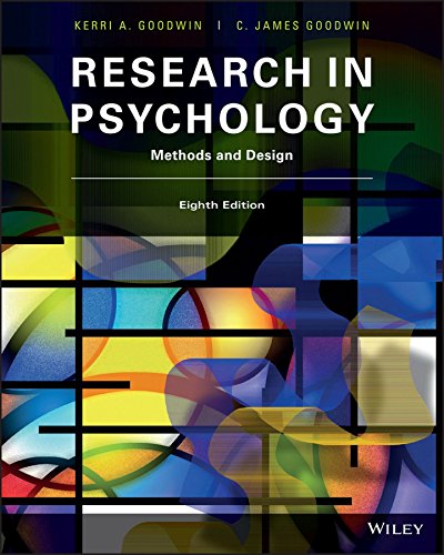 دانلود نسخه کامل کتاب زبان اصلی Research in Psychology: Methods and Design, 8th Edition 8th Edition PDF