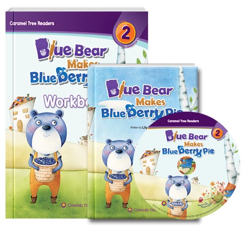 کتاب بلو بر میکس بلوبری پای Blue Bear Makes Blue berry Pie Level 2