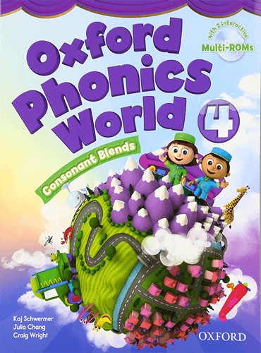 کتاب زبان آکسفورد فونیکس ورد Oxford Phonics World 4