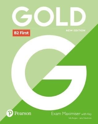 کتاب گلد ب دو فرست Gold B2 First new Edition Coursebook + Maximiser with Key