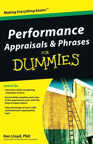 کتاب پرفورمنس Performance Appraisals Phrases For Dummies