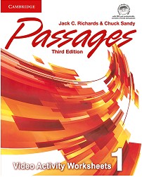 کتاب پسیجز ویدئو اکتیویتی 1 ویرایش سوم Passages 3rd 1 video Activities