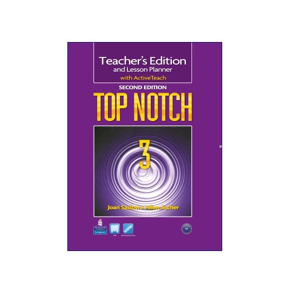 کتاب معلم تاپ ناچ سه ویرایش دوم Top Notch 3 Second Edition Teacher’s Book