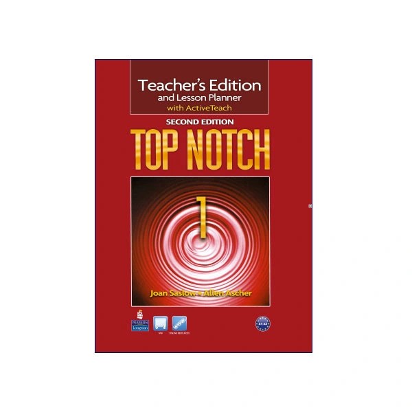 کتاب معلم تاپ ناچ یک ویرایش دوم Top Notch 1 Second Edition Teacher’s Book