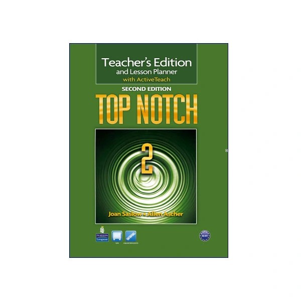 کتاب معلم تاپ ناچ دو ویرایش دوم Top Notch 2 Second Edition Teacher’s Book
