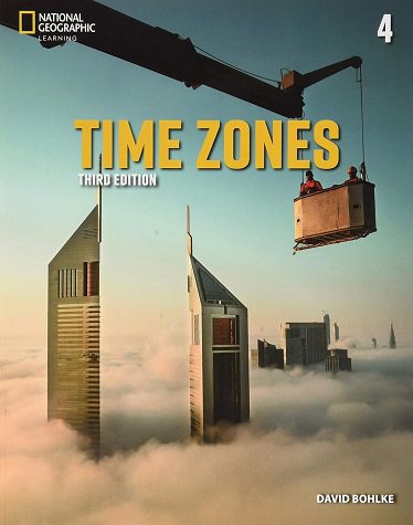 کتاب تایم زونز Time Zones 4 Students Book Third Edition