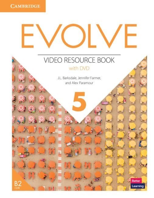 کتاب زبان ایوالو ویدیو پنج Evolve 5 Video Resource Book