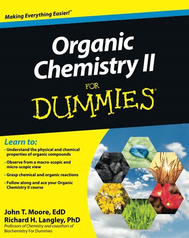 کتاب اورگانیک کمیستری Organic Chemistry II For Dummies