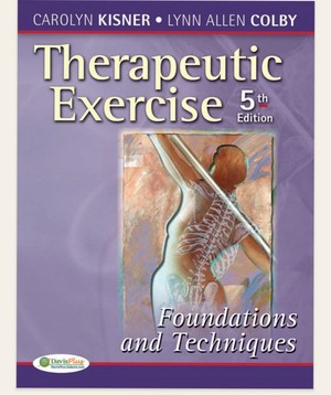 دانلود کتاب Carol Kisner, Therapeutic Exercise