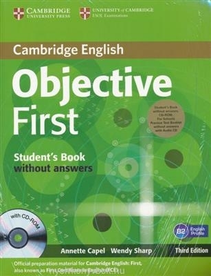 کتاب آبجکتیو فرست ویرایش چهارم Objective First (4th) SB+WB