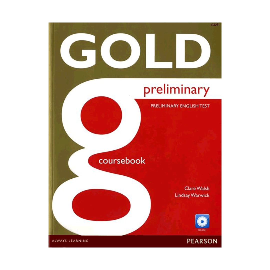 کتاب زبان Gold Preliminary coursebook exam