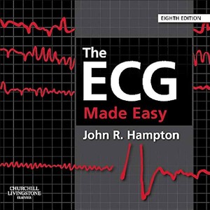 دانلود کتاب The ECG Made Easy by John R. Hampton
