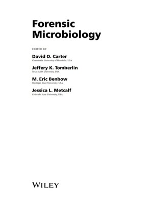دانلود کتاب Forensic Microbiology