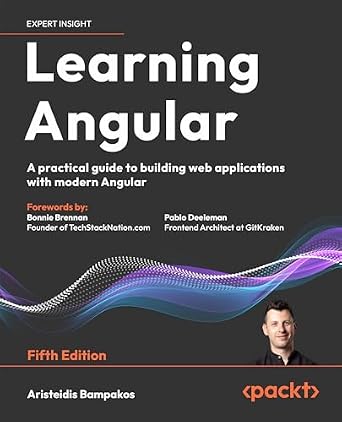 دانلود نسخه کامل کتاب زبان اصلی Learning Angular: A practical guide to building web applications with modern Angular PDF
