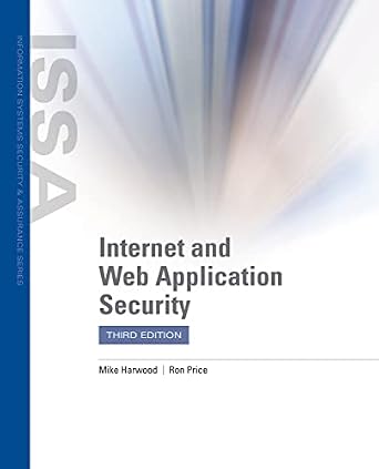 دانلود نسخه کامل کتاب زبان اصلی Internet and Web Application Security PDF