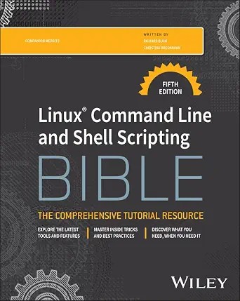 دانلود نسخه کامل کتاب زبان اصلی Linux Command Line and Shell Scripting Bible PDF