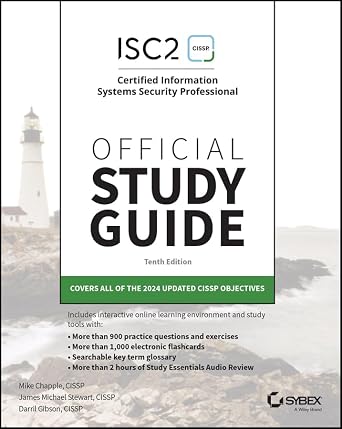 دانلود نسخه کامل کتاب زبان اصلی ISC2 CISSP Certified Information Systems Security Professional Official Study Guide (Sybex Study Guide) PDF