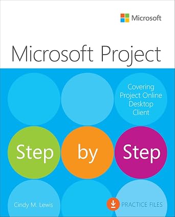 دانلود نسخه کامل کتاب Microsoft Project Step by Step (covering Project Online Desktop Client)