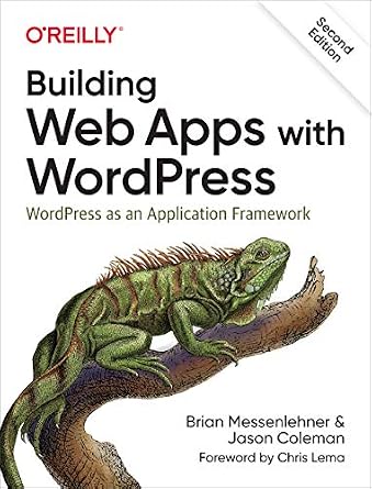دانلود نسخه کامل کتاب Building Web Apps with WordPress: WordPress as an Application Framework
