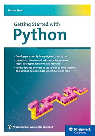 دانلود نسخه کامل کتاب Getting Started with Python