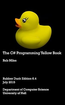 دانلود نسخه کامل کتاب The C# Programming Yellow Book