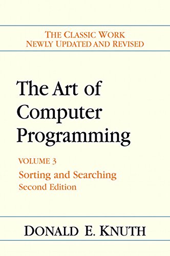 دانلود نسخه کامل کتاب The Art of Computer Programming: Volume 3: Sorting and Searching 2nd Edition