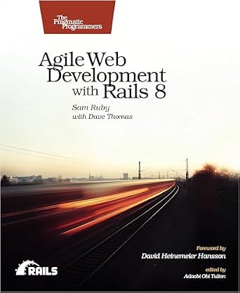 دانلود نسخه کامل کتاب Agile Web Development with Rails 8