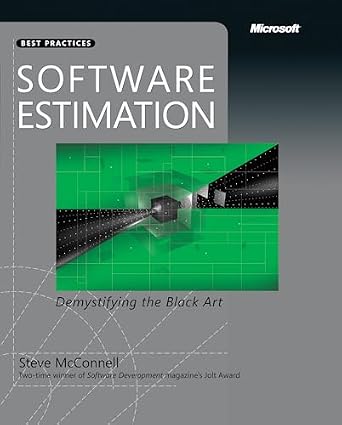 دانلود نسخه کامل کتاب Software Estimation: Demystifying the Black Art (Developer Best Practices)